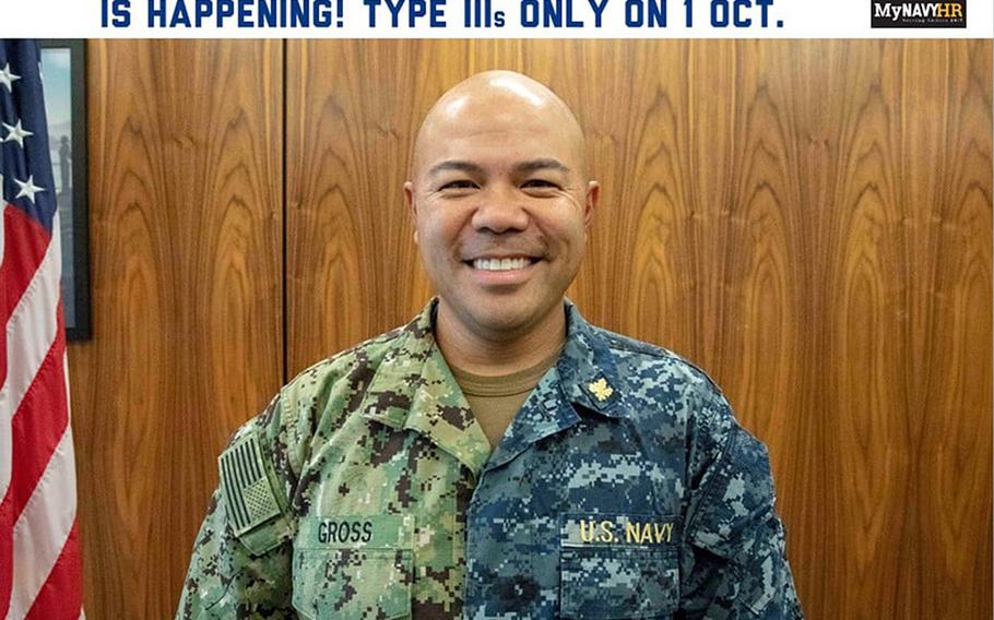 Navy says goodbye to the 'blueberry' camouflage uniform | Stars